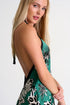 Long Silk Dress - 42511-67-951 02 / 951 Oasis / 95% SILK 5% ELASTANE